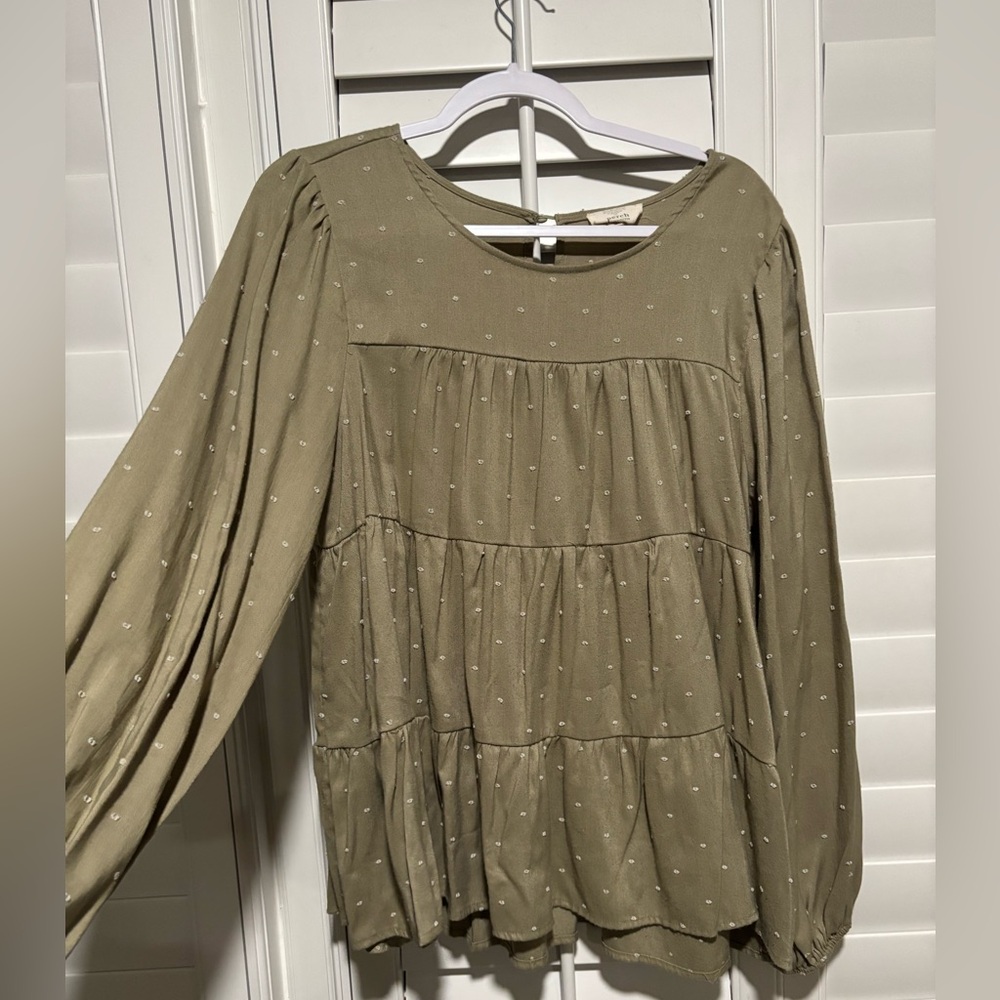 Long sleeve blouse